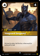 front of card Vanguard Sergeant [Origins]