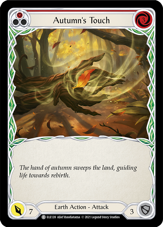 Autumn's Touch (Red) [ELE128] (Tales of Aria) 1st Edition Normal