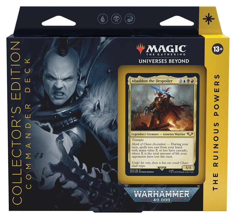 Warhammer 40,000 - Commander Deck (The Ruinous Powers - Collector's Edition)