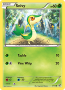 Snivy (1/114) (Cosmos Holo) (Black & White: Base Set) [Theme Deck Exclusive]