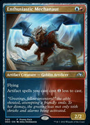 Enthusiastic Mechanaut (Promo Pack) [Kamigawa: Neon Dynasty Promo Pack]