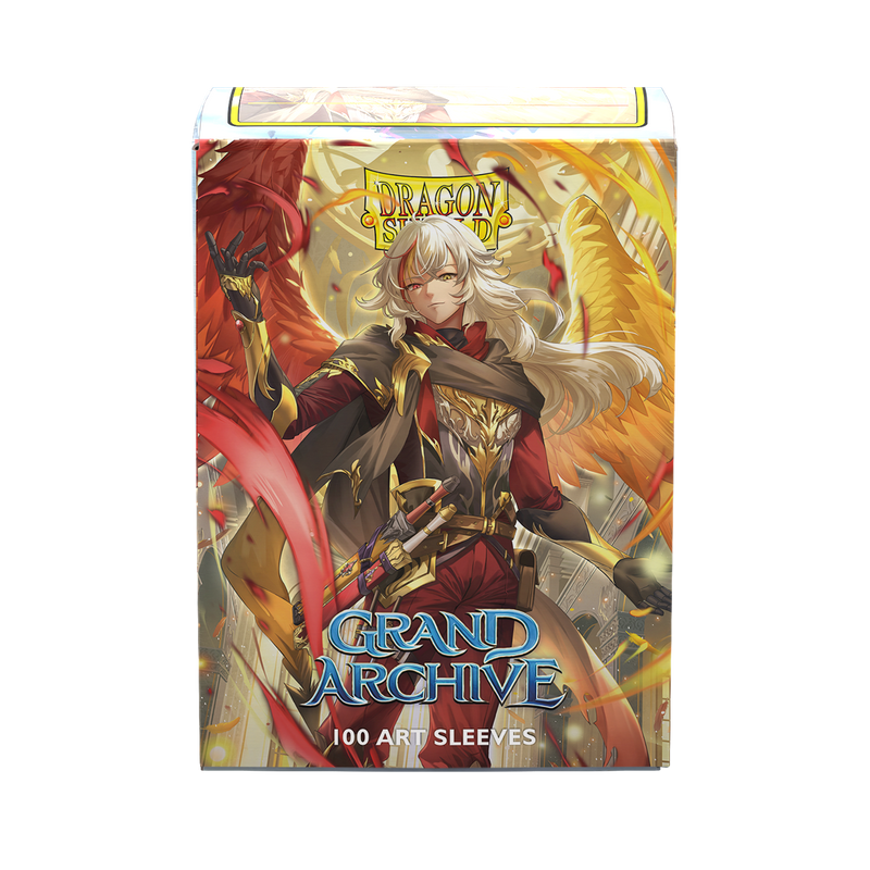 Dragon Shield: Standard 100ct Sleeves - Grand Archive (Azrael, Archangel of Materia)