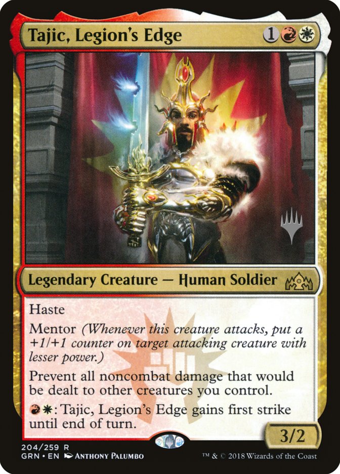 Tajic, Legion's Edge (Promo Pack) [Guilds of Ravnica Promo Pack]