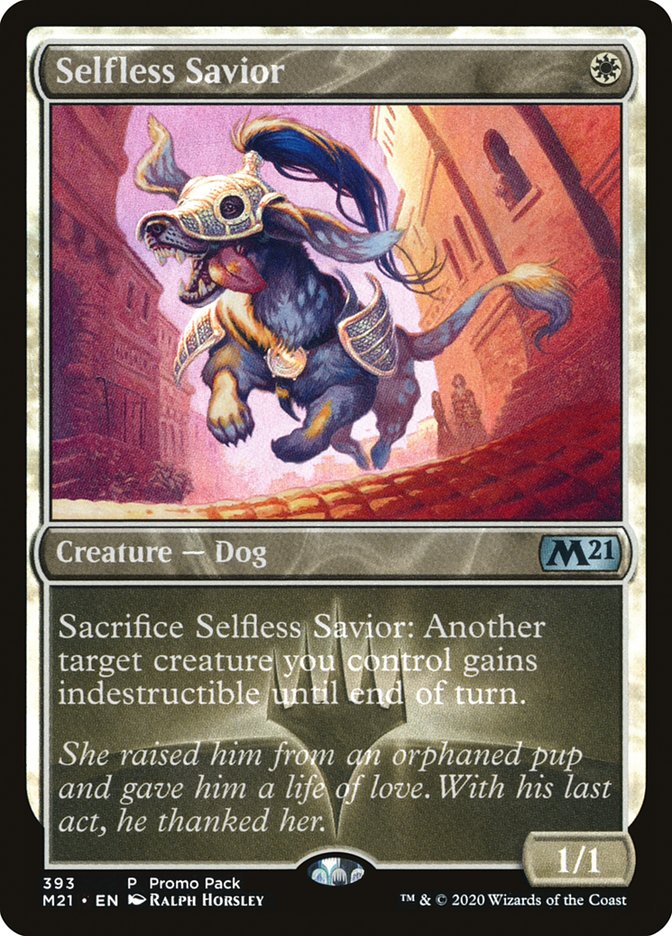 Selfless Savior (Promo Pack) [Core Set 2021 Promo Pack]