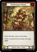 Performance Bonus (Red) [HVY225] (Heavy Hitters) Rainbow Foil