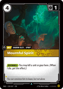 front of card Mournful Spirit [Radiance] 126/167