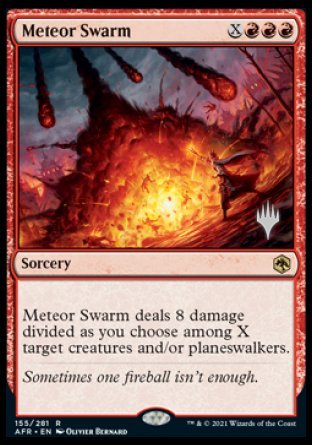 Meteor Swarm (Promo Pack) [Dungeons & Dragons: Adventures in the Forgotten Realms Promo Pack]