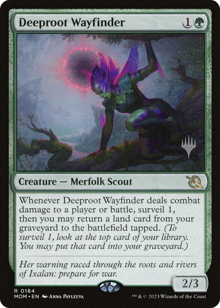 Deeproot Wayfinder (Promo Pack) [March of the Machine Promo Pack]