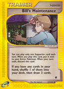 Bill's Maintenance (137/165) [Expedition: E-Card Base Set]