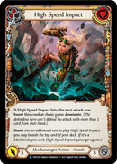 High Speed Impact (Yellow) [U-CRU107] (Crucible of War Unlimited) Unlimited Rainbow Foil
