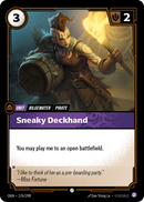 front of card Sneaky Deckhand [Origins]
