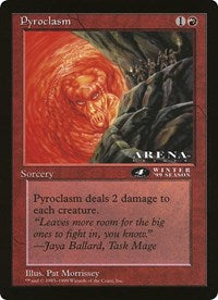 (Oversized) Pyroclasm [Version 2] [Oversize Cards]