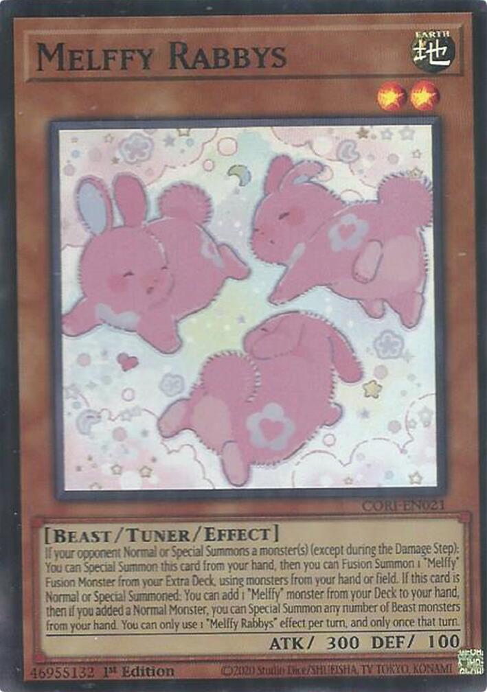 Melffy Rabbys [CORI-EN021] Super Rare