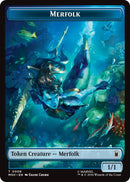 Merfolk // Doombot Double-Sided Token [Marvel Super Heroes Tokens]