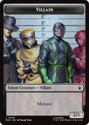 Villain // Soldier Double-Sided Token [Marvel Super Heroes Tokens]