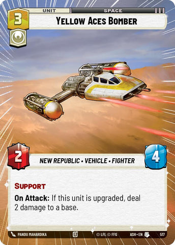 Yellow Aces Bomber (517) (Hyperspace) (517) [Ashes of the Empire]