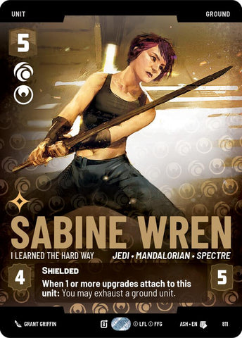 Sabine Wren - I Learned the Hard Way (811) (Prestige) (811) [Ashes of the Empire]