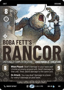 Boba Fett's Rancor - Emotionally Complex Creature (853) (Prestige Foil) (853) [Ashes of the Empire]