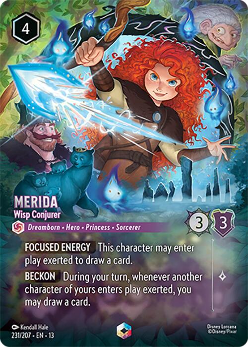 Merida - Wisp Conjurer (Enchanted) (231/207) [Attack of the Vine!]