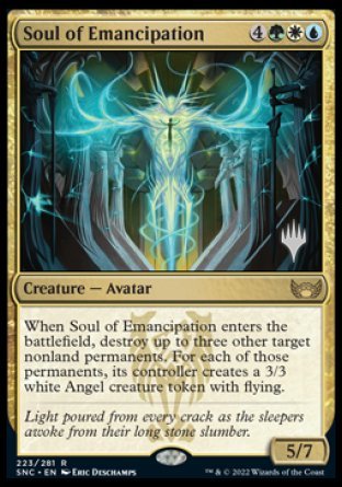 Soul of Emancipation (Promo Pack) [Streets of New Capenna Promo Pack]