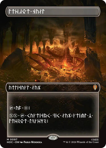 Treasure Vault (Borderless) (Dwarvish) [The Hobbit: Eternal-Legal]