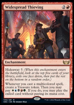 Widespread Thieving (Promo Pack) [Streets of New Capenna Promo Pack]