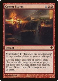 (Oversized) Comet Storm [Oversize Cards]