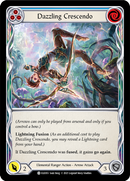 Dazzling Crescendo (Blue) [ELE055] (Tales of Aria) 1st Edition Rainbow Foil
