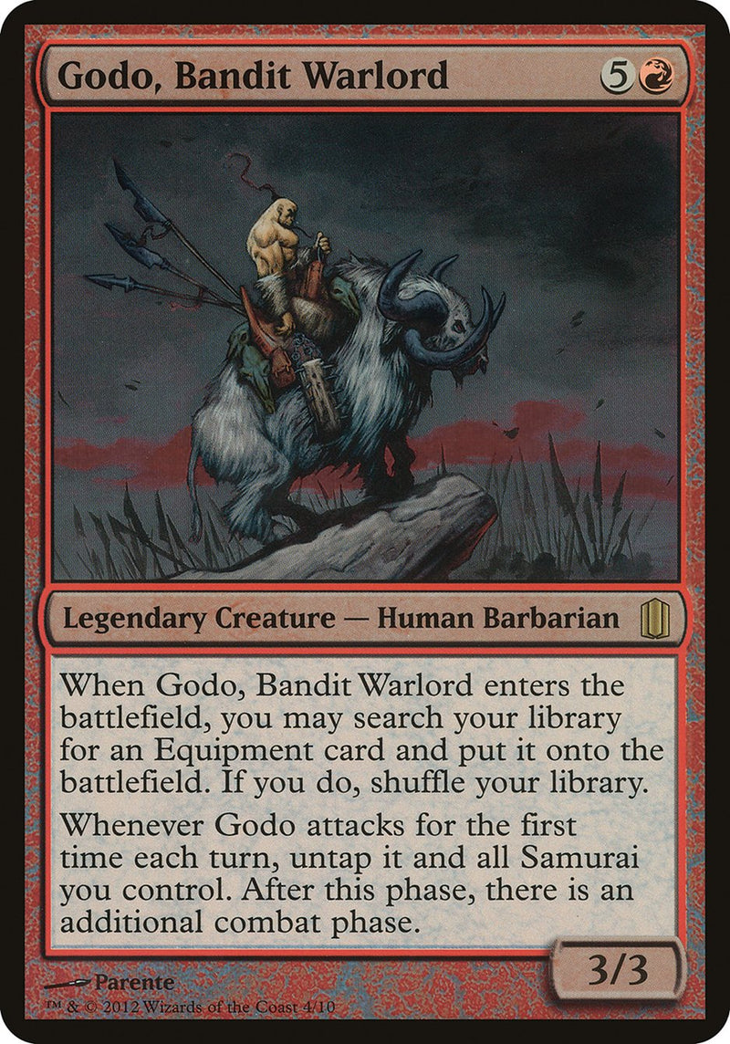 (Oversized) Godo, Bandit Warlord [Commander's Arsenal Oversized]
