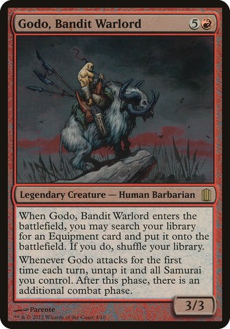 (Oversized) Godo, Bandit Warlord [Commander's Arsenal Oversized]