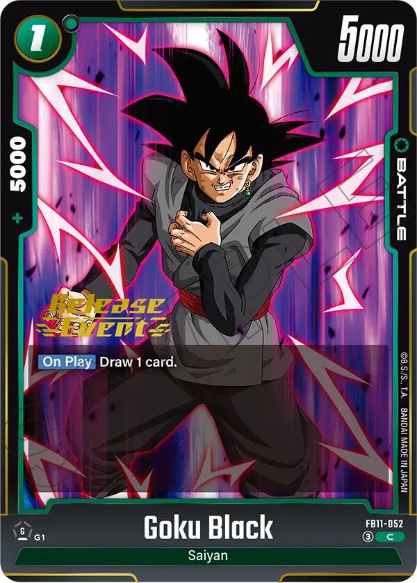 Goku Black (FB11-052) [Brightness of Hope Release Event Cards]