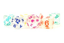 Unicorn Rainbow Ice 16mm Poly Dice Set