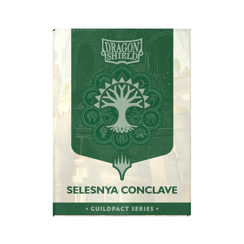 Dragon Shield: Standard 100ct Dual Matte Art Sleeves - Selesnya Conclave