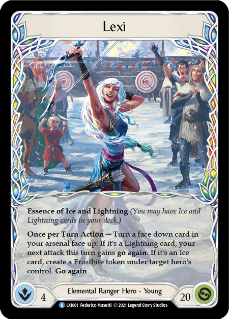 Lexi [LXI001] (Tales of Aria Lexi Blitz Deck) 1st Edition Rainbow Foil