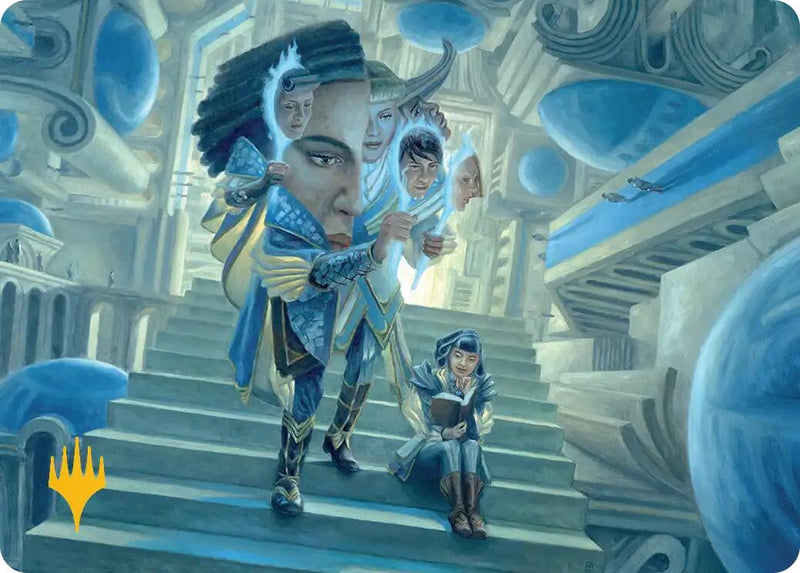Theorist's Proxy Art Card (Gold-Stamped) [Reality Fracture Art Series]