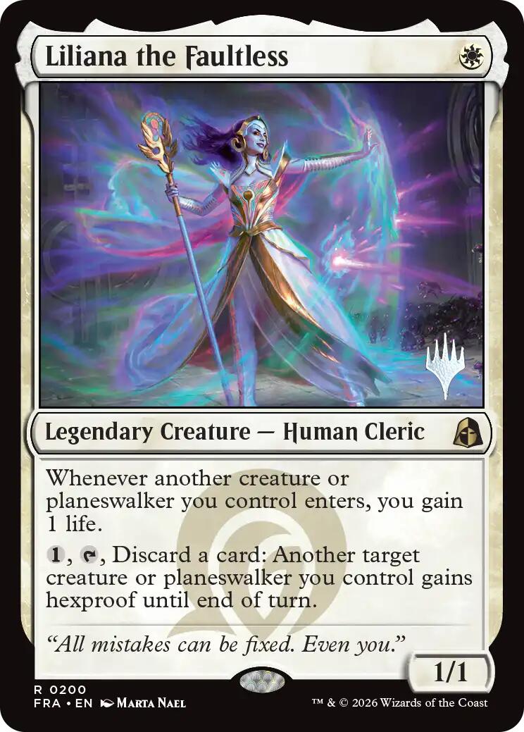 Liliana the Faultless [Reality Fracture Promo Pack]