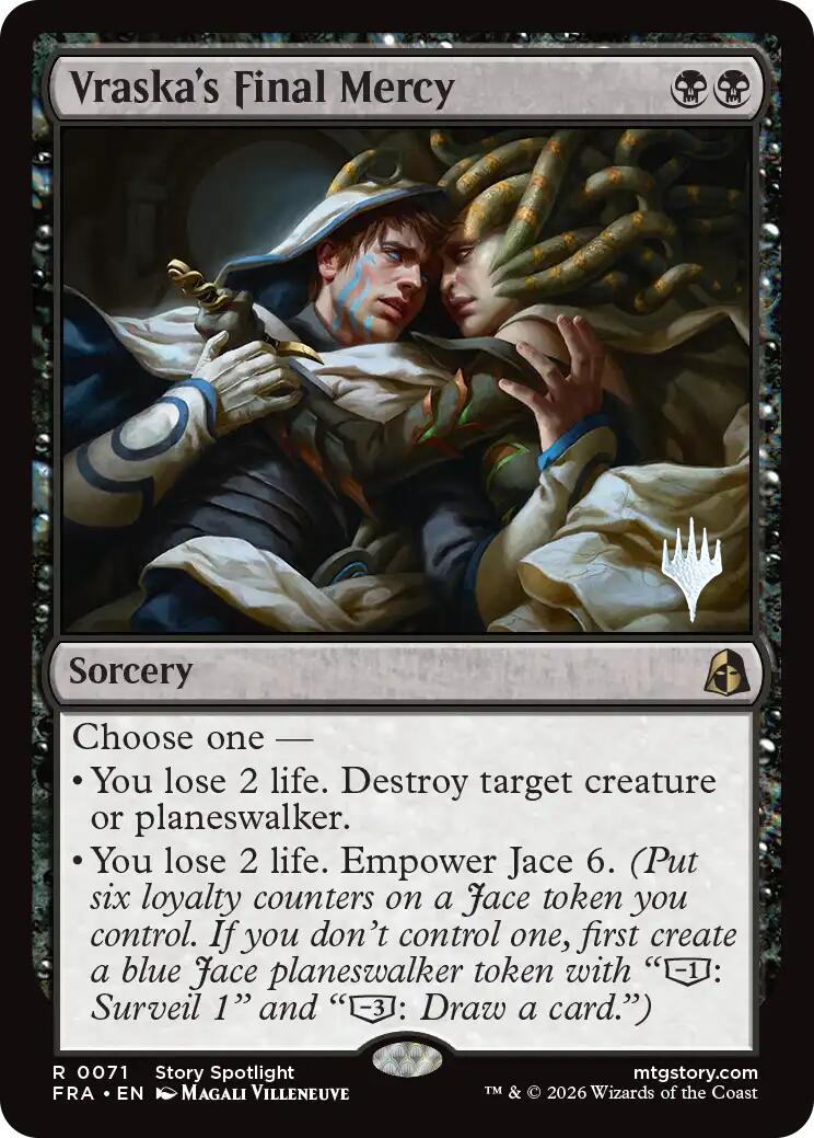 Vraska's Final Mercy [Reality Fracture Promo Pack]