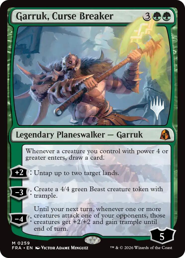 Garruk, Curse Breaker [Reality Fracture Promo Pack]