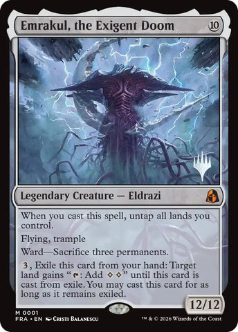 Emrakul, the Exigent Doom [Reality Fracture Promo Pack]