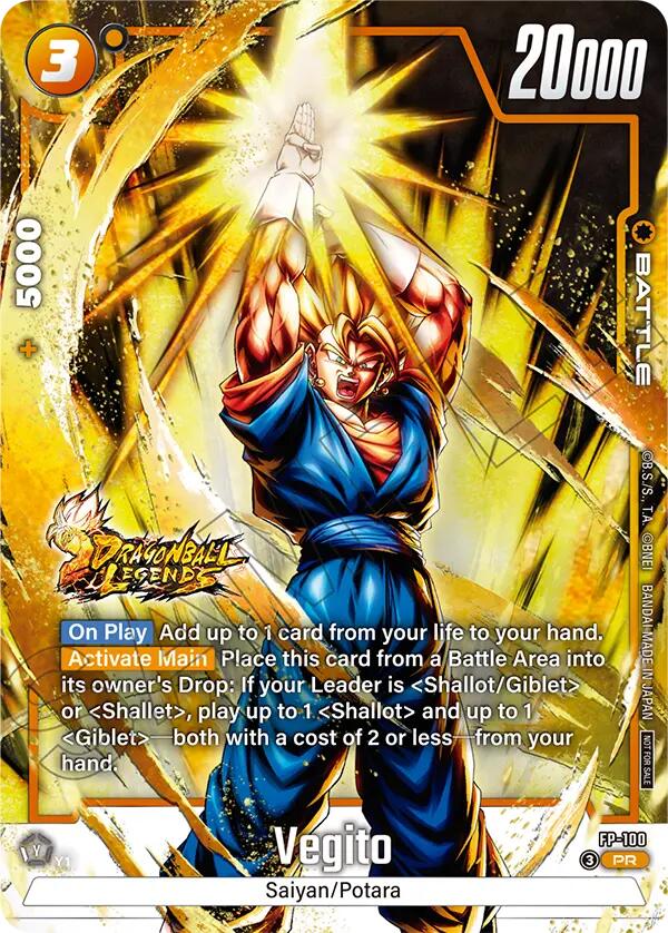 Vegito (FP-100) (Tournament Pack 12) [Fusion World Tournament Cards]