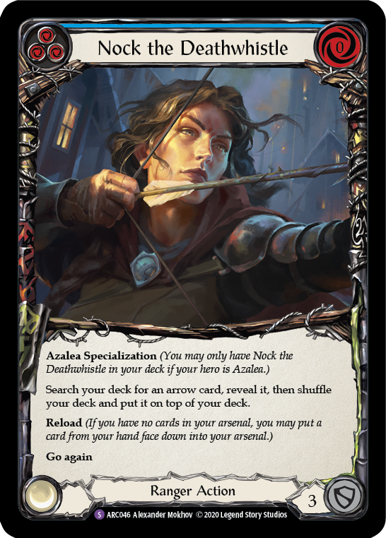 Nock the Deathwhistle [U-ARC046] (Arcane Rising Unlimited) Unlimited Normal