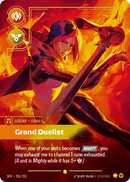 front of card Fiora, Grand Duelist (Overnumbered) [Spiritforged] 251/221