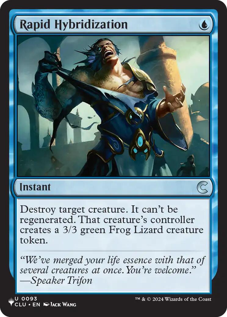 Rapid Hybridization (CLU) [The List]