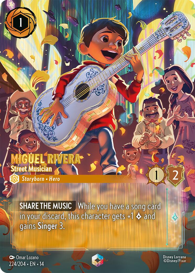 Miguel Rivera - Street Musician (Enchanted) (224/204) [Hyperia City]