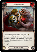 Push Forward (Red) [U-CRU094] (Crucible of War Unlimited) Unlimited Normal