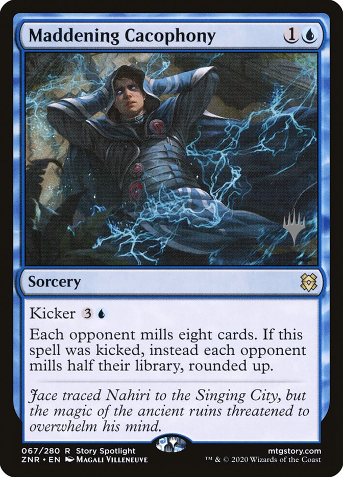 Maddening Cacophony (Promo Pack) [Zendikar Rising Promo Pack]