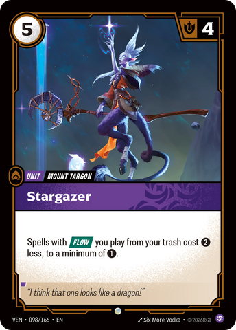 front of card Stargazer [Vendetta] 098/166
