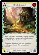Break Ground (Yellow) [ELE132] (Tales of Aria) 1st Edition Normal