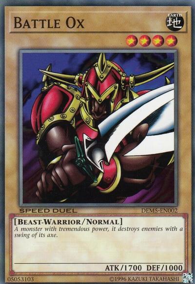 Battle Ox [DEM5-EN002] (Promo) Common