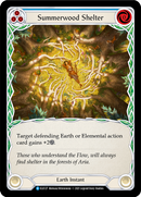 Summerwood Shelter (Blue) [ELE127] (Tales of Aria) 1st Edition Normal